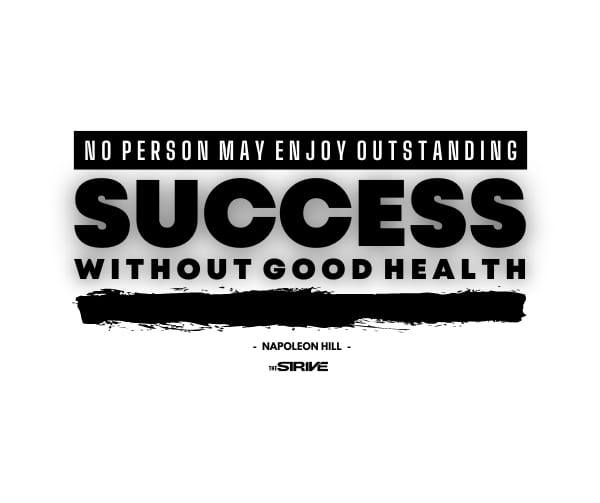 health is wealth and success quote