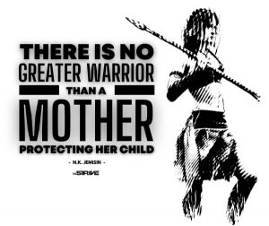 A mother holding her child, representing the lessons learned through the challenges of sobriety and parenting