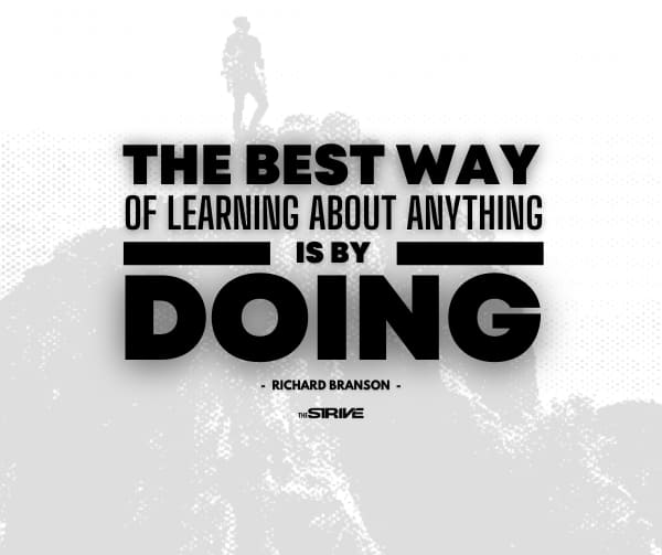 Best Way to Learn Quote by Richard Branson