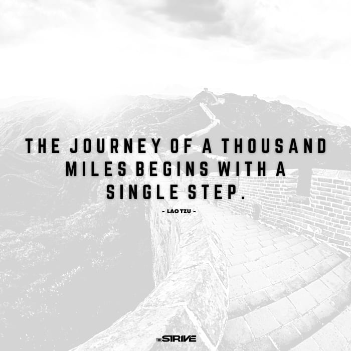 journey to success quote