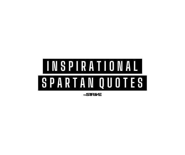 best spartan quotes for motivation