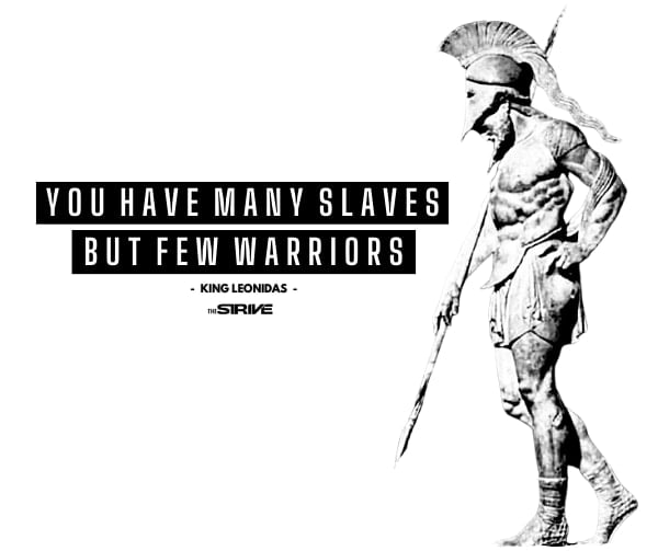 many slaves but few warriors quote