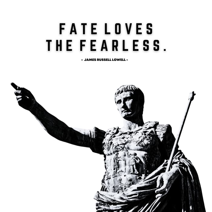 no guts no glory, be fearless