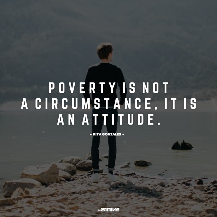 poverty to success quote