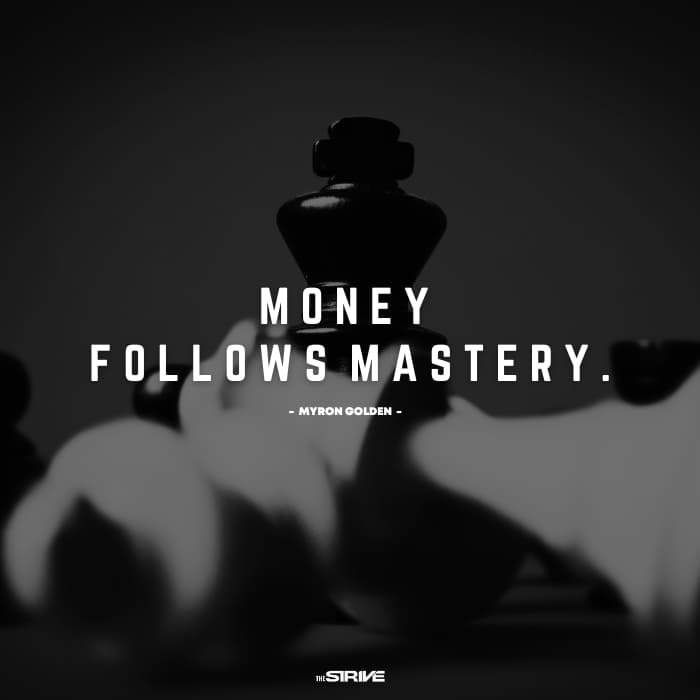 Myron Golden Money Quote
