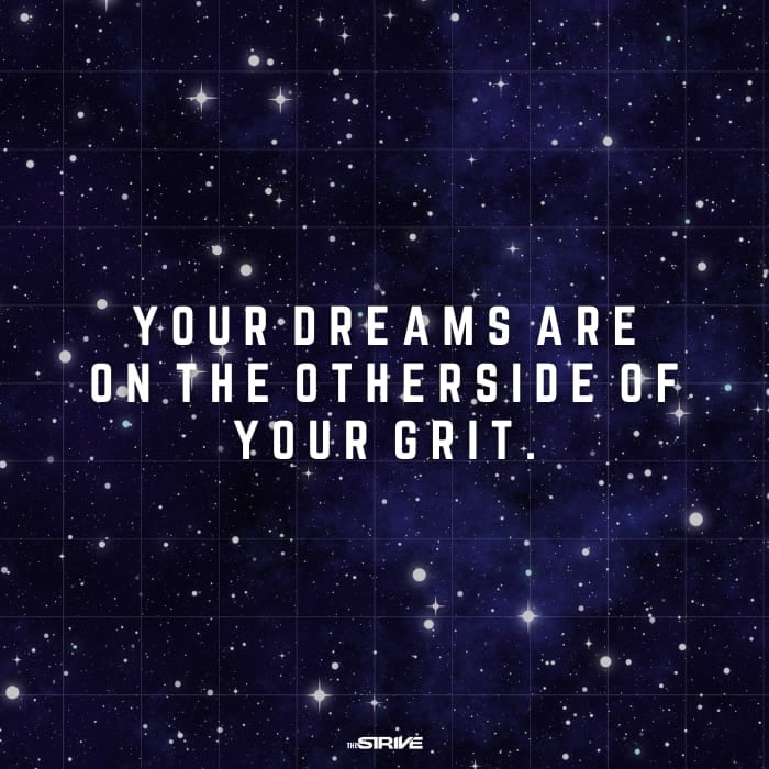 Motivation Quote on Grit